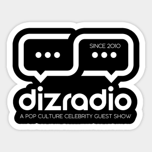 DizRadio Logo Sticker
